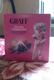 Упаковка чая черного Graff Forest Symphony 20 пирамидок по 1.8 г х 2 шт (4820279611150)
