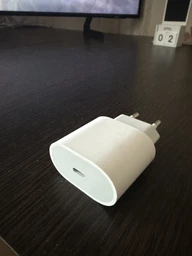 Комплект швидкого заряджання для Apple iPhone 15 16 Plus Pro Max, Samsung, Xiaomi, Huawei, Meizu Мережний зарядний пристрій Блок Type-C 20W USB-C Power Adapter, Кабель заряджання Type-C to Type-C (USB-C to USB -C) фото від покупців 3