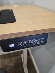 Стіл з електро-регулюванням висоти 120 X 60 см Flexi Desk White 027898 фото від покупців 2