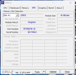 Оперативная память ноутбучная Kingston Fury DDR5 32GB (2x16GB) 5600MHz SO-DIMM PC5-44800 (KF556S40IBK2-32) фото от покупателей 5