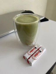 Зелёный чай Матча (Маття) TM Smoul Matcha Village 100 г (Клас A) с ложкой Чаcаку в подарок фото от покупателей 4