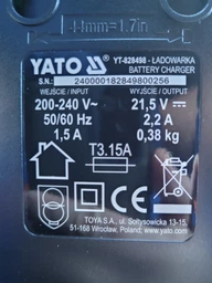 Аккумуляторный гайковерт ударный YATO YT-828071 (с АКБ и ЗУ) фото от покупателей 4