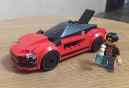 Конструктор LEGO City Червоний спортивний автомобіль 109 деталей (60448) фото від покупців 1