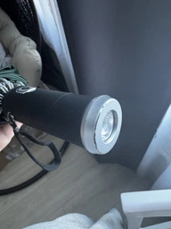 Зонт обратного сложения PowerMe LumiSafe Umbrella с LED фонариком и светоотражающей лентой Зеленый фото от покупателей 1