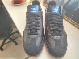 Мужские кеды низкие Adidas Samba Og IE3439 43.5 (9UK) 27.5 см Ftwwht/Ftwwht/Gum5 (4067886949331) фото от покупателей 5