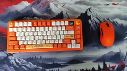 Клавіатура Ajazz AK820 MAX RGB Avocado Switch Wireless With Screen (AK820MAX-AS-OW) Orange фото від покупців 14