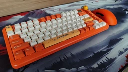 Клавіатура Ajazz AK820 MAX RGB Avocado Switch Wireless With Screen (AK820MAX-AS-OW) Orange фото від покупців 12