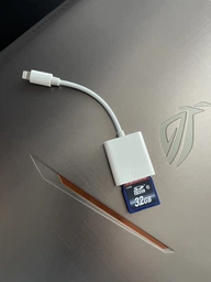 Перехідник для iPhone на SD Card Reader адаптер для iPad на картрідер фото від покупців 3