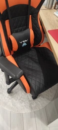 Кресло игровое Aula F1031 Gaming Chair Black+orange (6948391286211) фото от покупателей 1