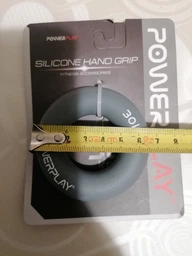 Еспандер кистьовий силіконовий PowerPlay PP-4324 Hand Grip Ring Hard 25 кг Чорний фото від покупців 8