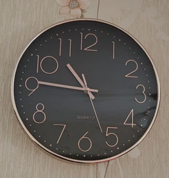 Настінний годинник безшумний Losso Premium Gold CW-30 - Білий