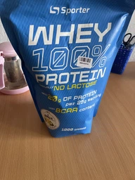 Протеїн Sporter Whey 100% Protein lactose free 1 кг Ваніль (4820249721810) фото від покупців 7