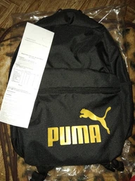 Рюкзак спортивный тканевый 22 л вмещает формат А4 Puma Phase Essentials Backpack 09116402 Navy (4067984174970) фото от покупателей 10