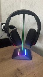 Підставка для геймерських навушників RGB New Bee NB-Z8 Black фото від покупців 15