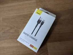 Кабель Baseus Cafule Cable USB for Type-C 2A 2.0 м Red/Black (CATKLF-C91) фото от покупателей 7