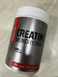 Креатин моногидрат Sporter Creatine Monohydrate порошок 300 г (4820249721483) фото от покупателей 6
