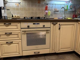 Духовой шкаф электрический Luxor HB 980 Rustik Classico KUP + три стекла двери подсветка программ LED, песочное стекло, кремовый, слоновая кость, бежевый шампань фото от покупателей 6
