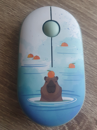Миша 2E MF300 CAPYBARA:TANGERINE Silent WL BT Green (2E-MF300WCAPIBARAGN)