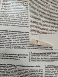 Сухой корм для стерилизованных кошек Monge Cat Adult Sterilised Chicken 400 г (Курица) фото от покупателей 4