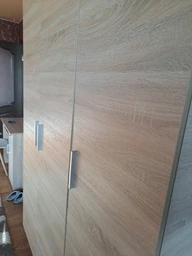 Шкаф для одежды Doros Promo Кашемир 3 ДСП 135х48х204 см (80737669) фото от покупателей 5