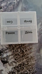 Органайзер для таблеток MBM HOME 7 днів PC-02 GREEN пластиковий зелений (PC-02 GREEN)