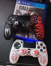 Якісний захисний силіконовий чохол Red Dragon для геймпаду Sony DualShock 4 (PS4) + накладки на стіки [466129434] фото від покупців 4