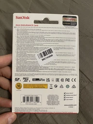 Карта пам'яті microSDHC (UHS-1 U3) SanDisk Max Endurance 32Gb class 10 V30 (100Mb/s) (adapterSD) (SDSQQVR-032G-GN6IA)