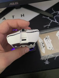 Мышь игровая беспроводная ATTACK SHARK R1 White фото от покупателей 3
