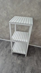 Стелаж (этажерка) 1150х360х360 мм WoodDecor из натурального дерева 4 полочки покрытый лаком фото от покупателей 2