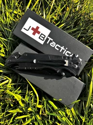Спасательный Складной Многофункциональный Нож JB Tacticals FINKA EDC HUNTING 12 Черный фото от покупателей 1
