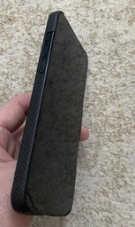 Карбоновий чохол Pitaka Tactile Woven Case Aries Credit Card для iPhone 16 Pro Max Синій (KI1601CRP)
