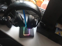 Підставка для геймерських навушників RGB New Bee NB-Z8 Black фото від покупців 14