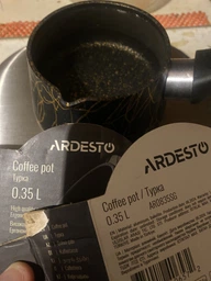 Турка ARDESTO Black Mars 500 мл (AR0850SG) фото от покупателей 2