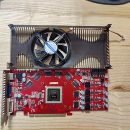 Вентилятор кулер для видеокарты Zotac Palit Gainward 4-pin GTS 450 250 NF24076B1HK-R (R128015DM GA82B2H PLA08015D12HH) (№52) фото от покупателей 2