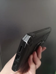 Ударопрочный чехол Serge Ring for Magnet для Xiaomi Redmi Note 8 Pro Черный Без бренда