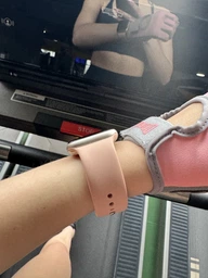 Силіконовий спортивний ремінець Fruct Sport Band для Apple Watch 42/44/45/46/49 mm (S/M) (16-20 см) Midnight фото від покупців 5