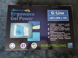 Подушка ортопедическая Noble Ergowave Gel Power 58х40х10.5 см (4820178151245) фото от покупателей 2