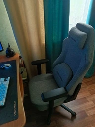 Игровое кресло GamePro Size L Fabric, Dark Blue (FGC750DB) фото от покупателей 6