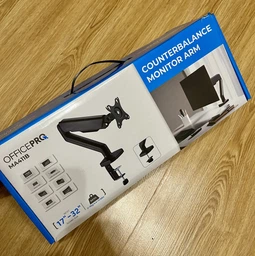 Настольное крепление для монитора OfficePro MA411B с пружиной 17-32" 2-9 кг Black
