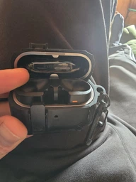 Захисний чохол Deexe Carbon Armor для Samsung Galaxy Buds 3 / Buds 3 Pro / Buds 3 FE - Black