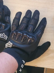 Мотоперчатки Bomber Gloves Black L фото от покупателей 1