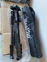Штатив тринога NeePho NP-8850, професійний для телефону, фотоапарата, 55 -175 см, 4 коліна (NP-8850) фото від покупців 2