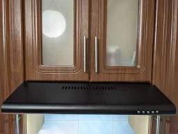 Черная кухонная вытяжка Perfelli PL 6144 BL LED, плоская стандартная, под навесной шкаф, шириной 60 см фото от покупателей 3