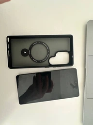 Чохол для Samsung Galaxy S25 Ultra Dux Ducis Yind Mag Folding Stand Матовий з Magsafe і підставкою Grey фото від покупців 3