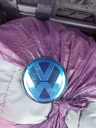 Комплект автомобильных колпаков (заглушек) на литые диски Volkswagen VW 65/56 мм 4 шт (3B7601171) фото от покупателей 8