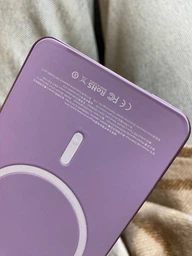 УМБ PowerBank Q9 5000 mAh 20W (MagSafe) - Фіолетовий фото від покупців 7
