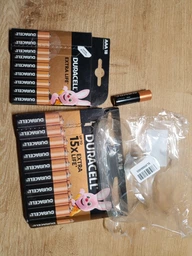 Набор Щелочные батарейки Duracell AA (LR06) MN1500 10 шт + Щелочные батарейки Duracell AAA (LR03) MN2400 10 шт (737055735792) фото от покупателей 5