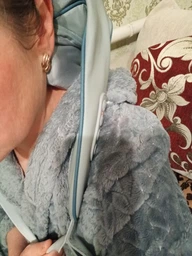 Массажер аккумуляторный для шеи спины и тела электрический с подогревом для воротниковой зоны Neck FZ-666 2000 мАч фото от покупателей 2