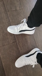 Мужские кеды низкие Puma Smash 3.0 L 39098714 41 (7.5UK) 26.5 см Puma White-Malachite-Puma Gold (4099683360200) фото от покупателей 4