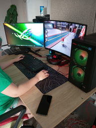 Монитор 27" MSI G271CQP E2 -- VA 1000R QHD (2K) / 170Hz / 1ms / 8-Bit + FRC / sRGB 110% / Adaptive-Sync / G-Sync Compatible / HAS / Console Mode фото от покупателей 9